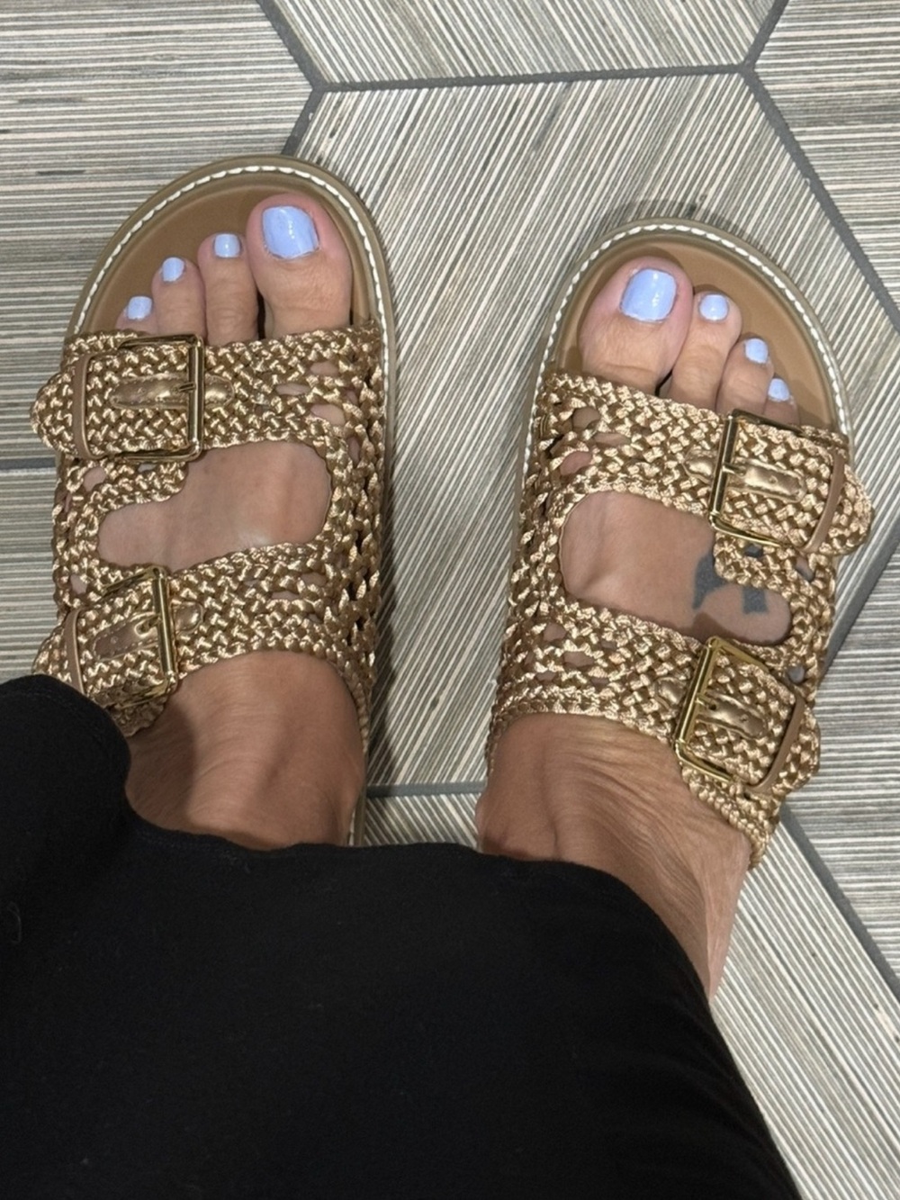 Universal Thread Kylie Crochet Footbed Sandals